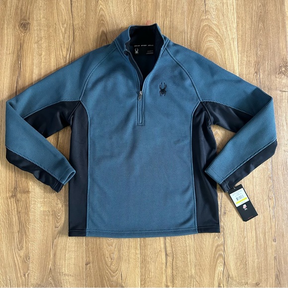 Spyder Outbound Half Zip Core Sweater Fleece  507380 Size M - Picture 1 of 10